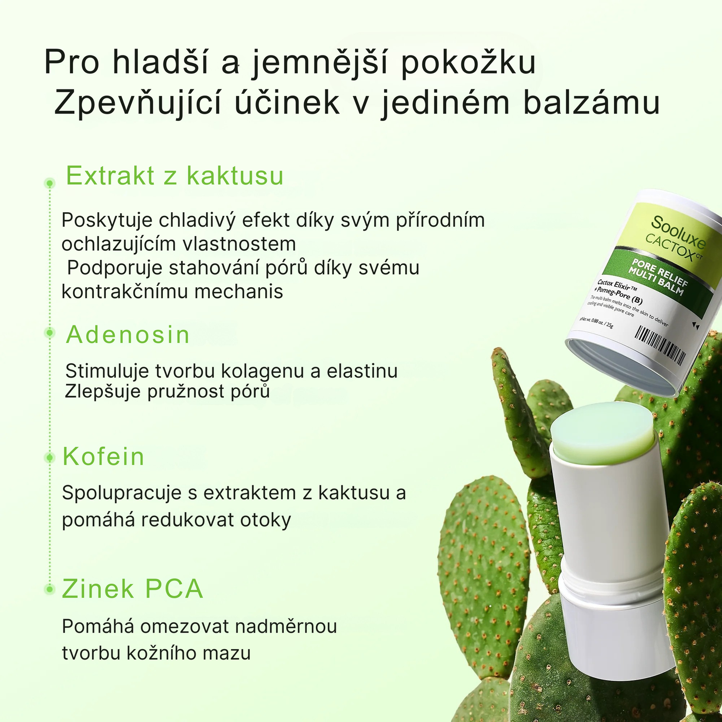 Cactox Pore Relief Víceúčelový Balzám