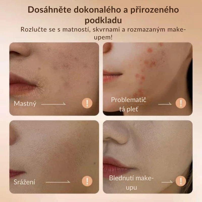 Oboustranná make-up tyčinka s vestavěnými štětci
