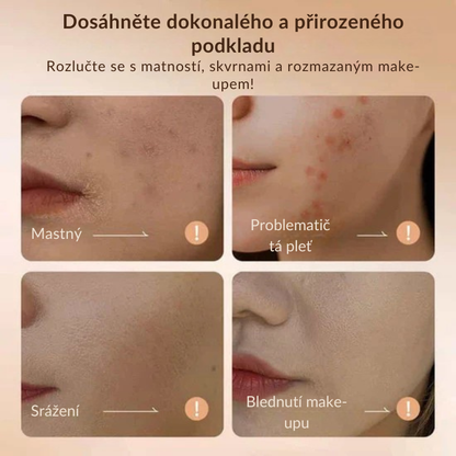 Oboustranná make-up tyčinka s vestavěnými štětci