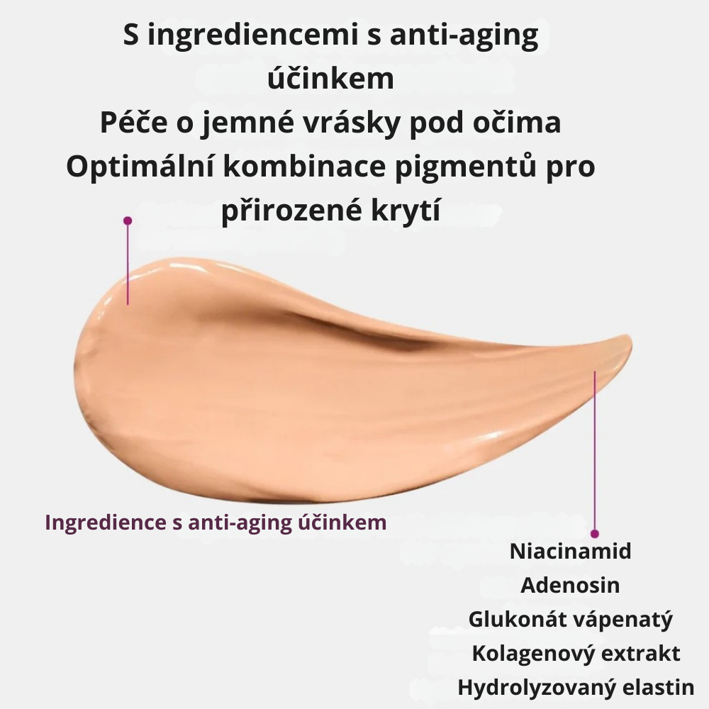 Vápníkový oční krém proti tmavým kruhům