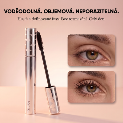 Silka™️ oděodolná řasenka s 24hodinovou výdrží