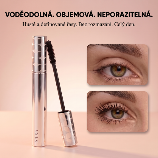 Silka™️ oděodolná řasenka s 24hodinovou výdrží